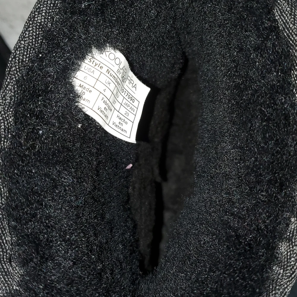 KOOLABURRA by UGG Black Faux Suede and Fur Lined Flat Heel Boots-NWOT-US… - Picture 11 of 13